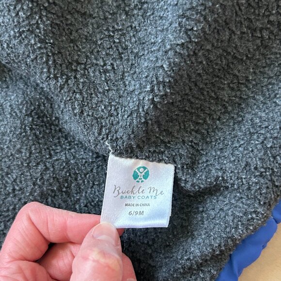 Buckle Me Baby Toasty Carseat Safe Coat | 6-9m - Picture 5 of 6